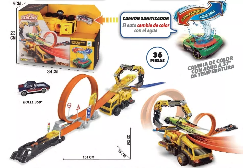 CAMION LANZADOR AMARILLO 1 LOOP