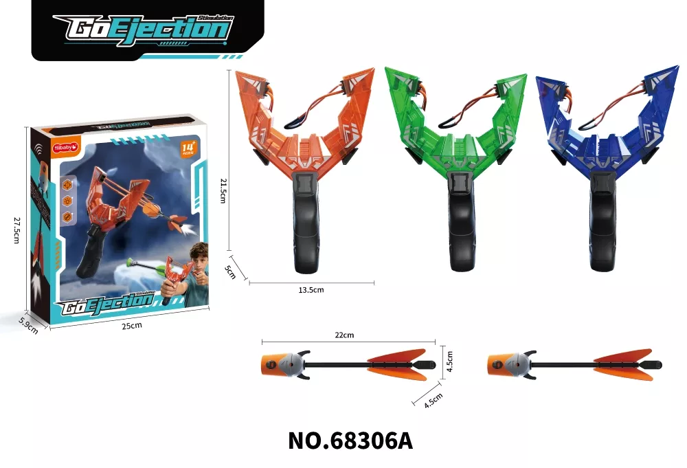 LANZADOR RESORTERA GO EJECTION CON DARDOS